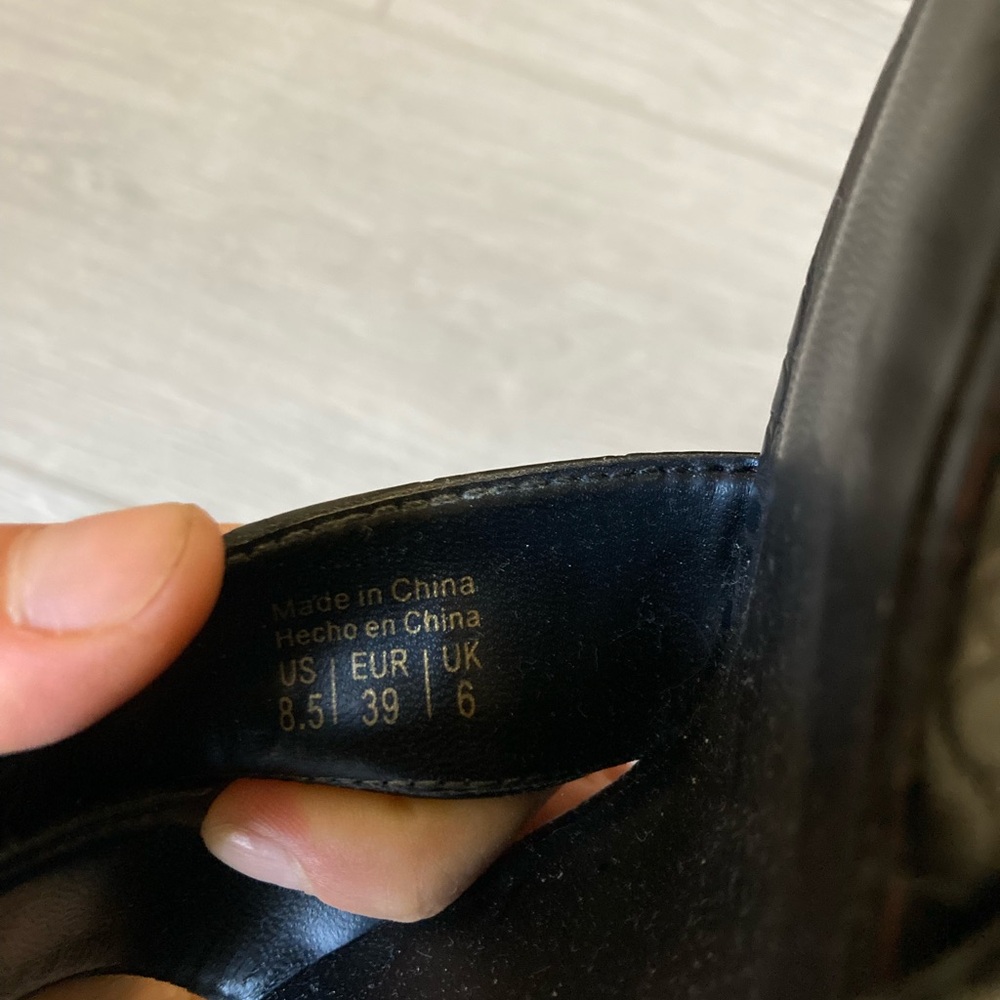 Aldo platform shoes heels new never worn 8.5 us - Picture 7 of 10